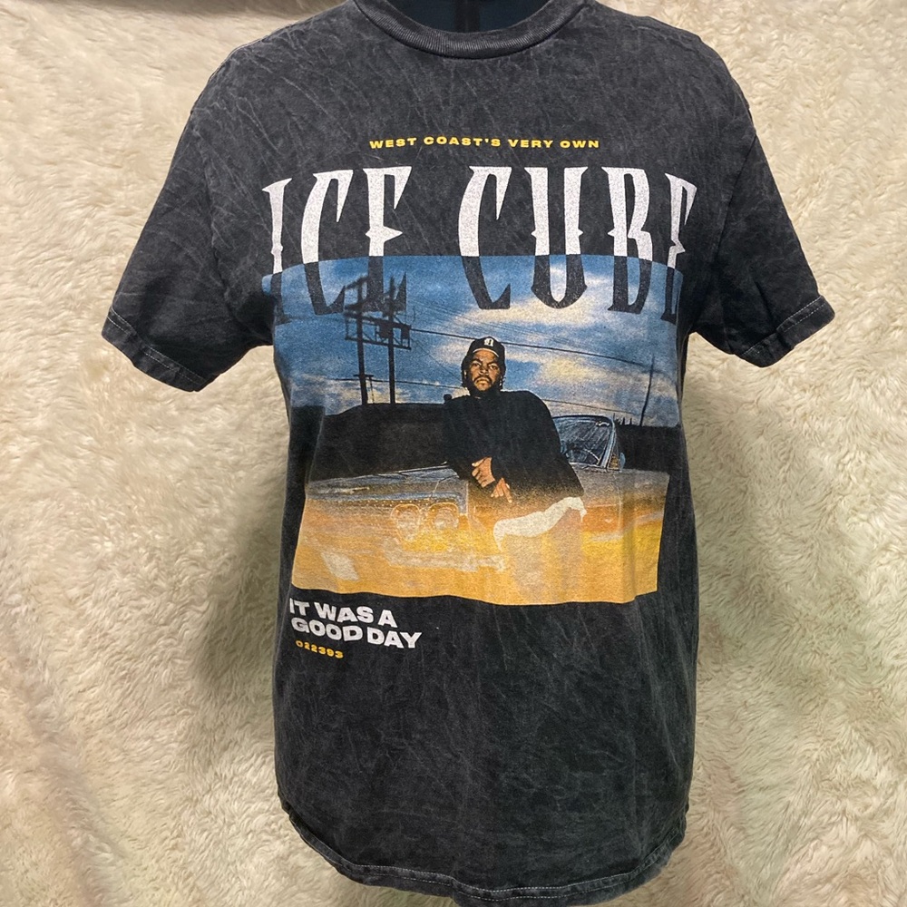 Ice Cube graphic Tee "It Was a Good Day" 022393 - Medium Unisex